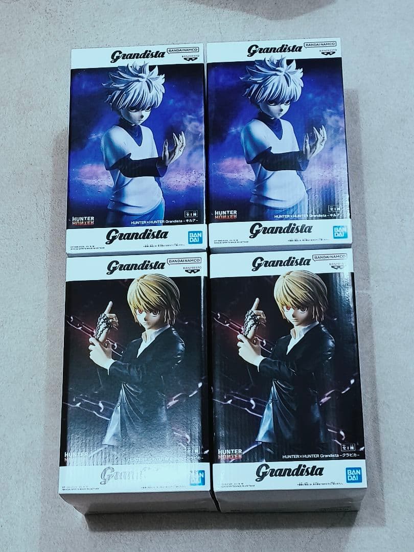 HUNTER×HUNTER Grandista キルア クラピカ フィギュア - メルカリ