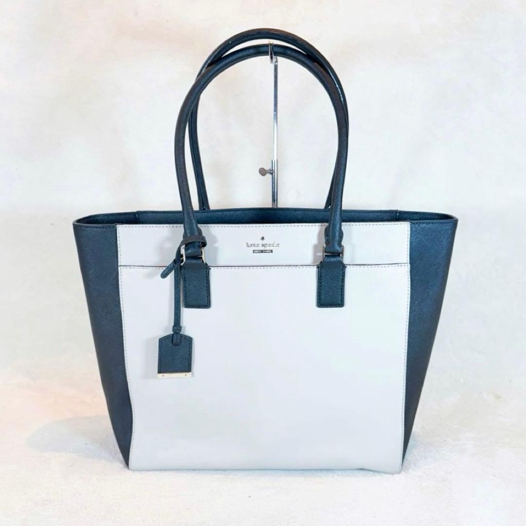 【美品】Kate Spade ケイトスペード 大容量 トートバッグ バイカラー 楽天市場】バイカラー トートバッグ（ブランドケイト・スペード
