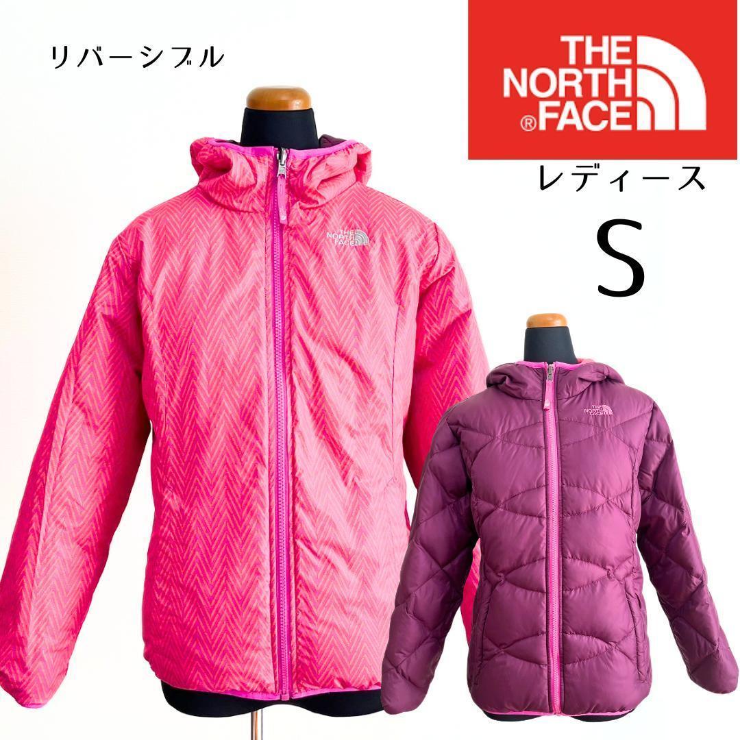 ザノースフェイス ダウン 550フィル リバーシブル レディース S - メルカリ