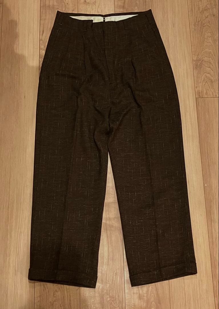 Special!! 50s ギャバジン 絣 スラックス - メルカリ