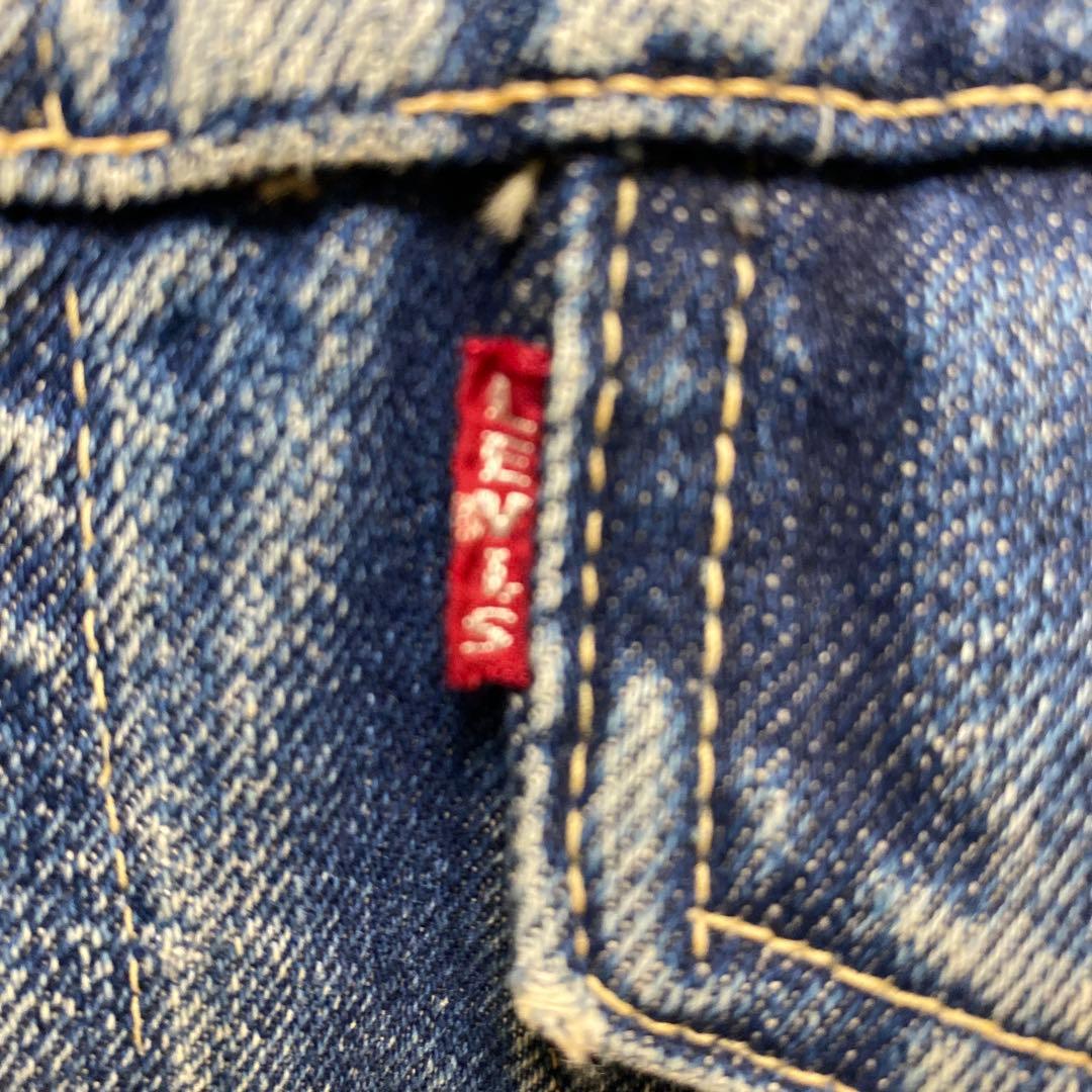 Levi's 60s BIGE ボタン裏0 3rd 均等 557XX ボロ - メルカリ