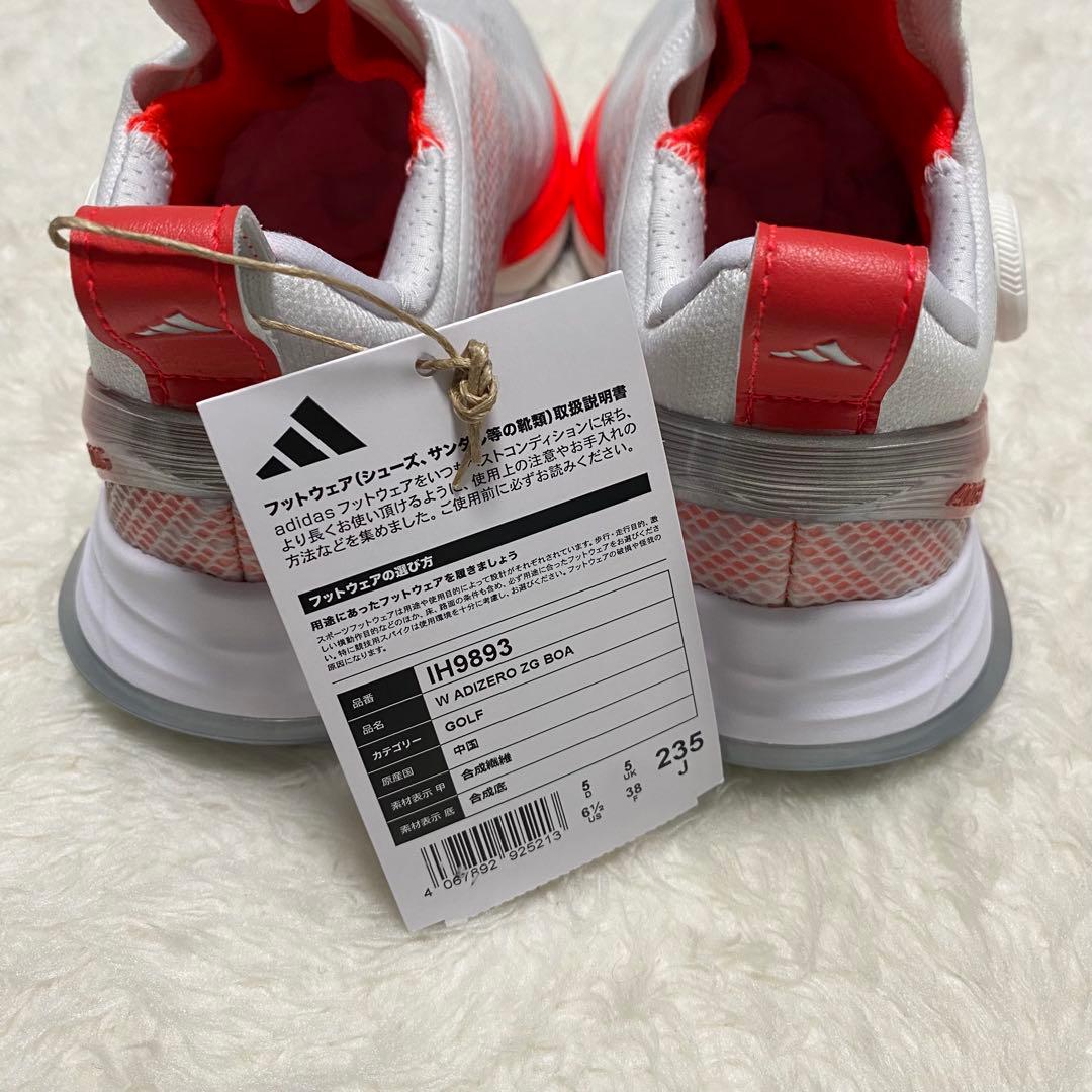 adidas ゴルフシューズ アディゼロ ZG BOA 23.5cm