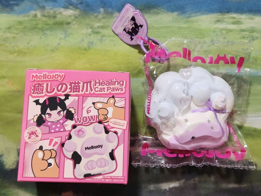Mellojoy メロジョイ スクイーズ 癒しの猫爪 天使 - メルカリ