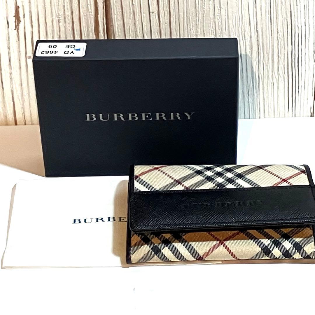 Burberry バーバリー 名刺入れ 箱付き - メルカリ