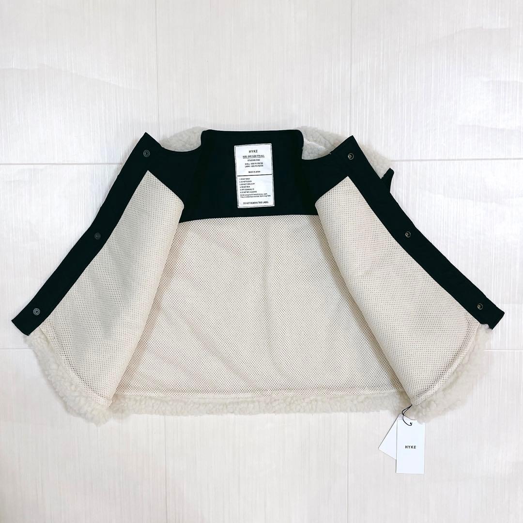 タグ付き✨24AW HYKE FAUX SHERING VEST ボアベスト - メルカリ