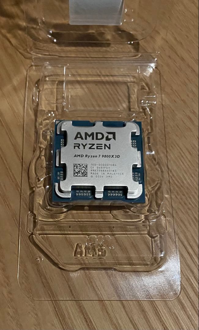 AMD Ryzen 7 9800X3D CPU ジャンク S115527419 - CPUさよなら銀河鉄道999