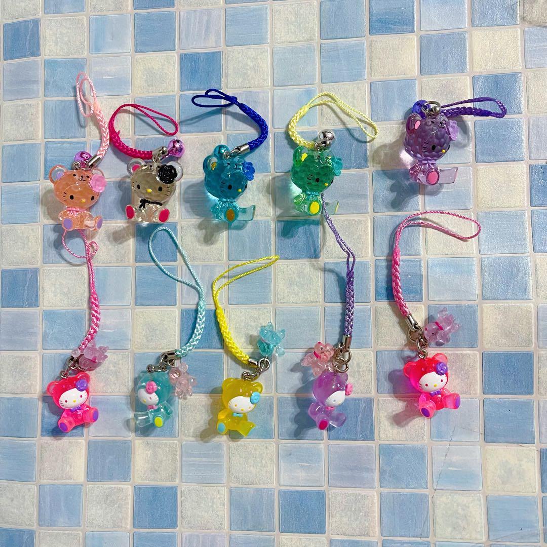 サンリオ ハローキティ ベア プードル 根付 ストラップ 2010年製品