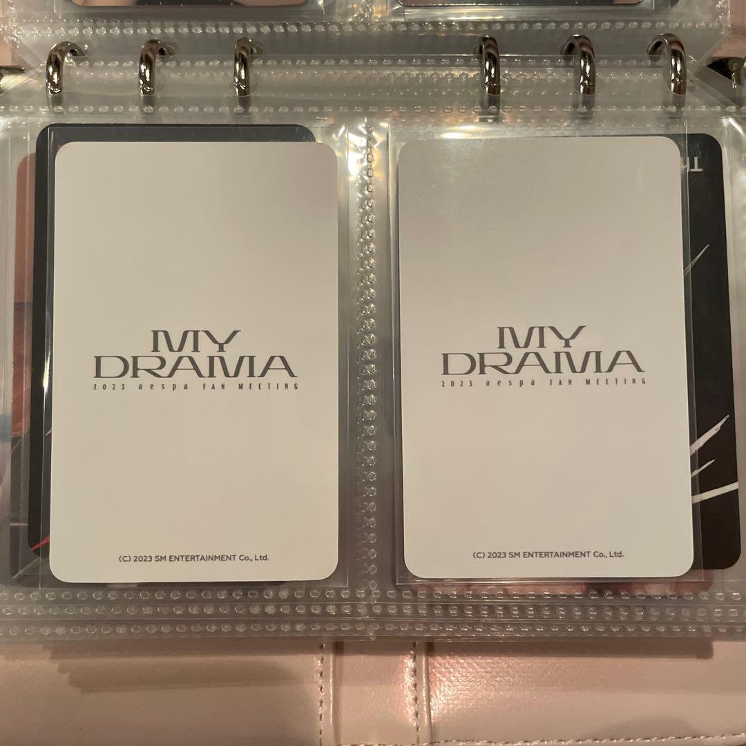 aespa ウィンター トレカ ラントレ my drama md - メルカリ