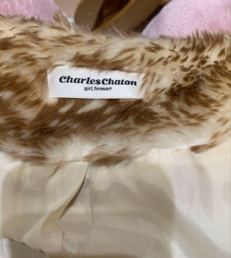 Charles Chatonバンビ柄ファーコート - メルカリ