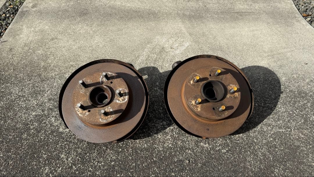 S13 シルビア 5穴化用ハブ•ナックルセット (フロント、リア) KSPエンジニアリング GT-1モータースポーツ製 日産シルビアS13 PS13