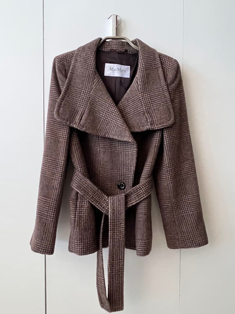 Max Mara ショートコート Max Mara（マックスマーラ） ショート コート DRAMMA ドラマ