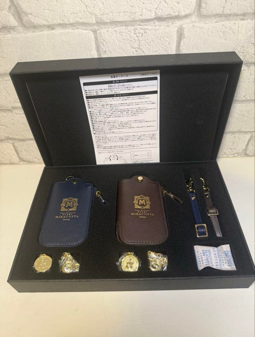 値下げ可 非売品 新品未使用 ホテルミラコスタ 本革キーケース エコ