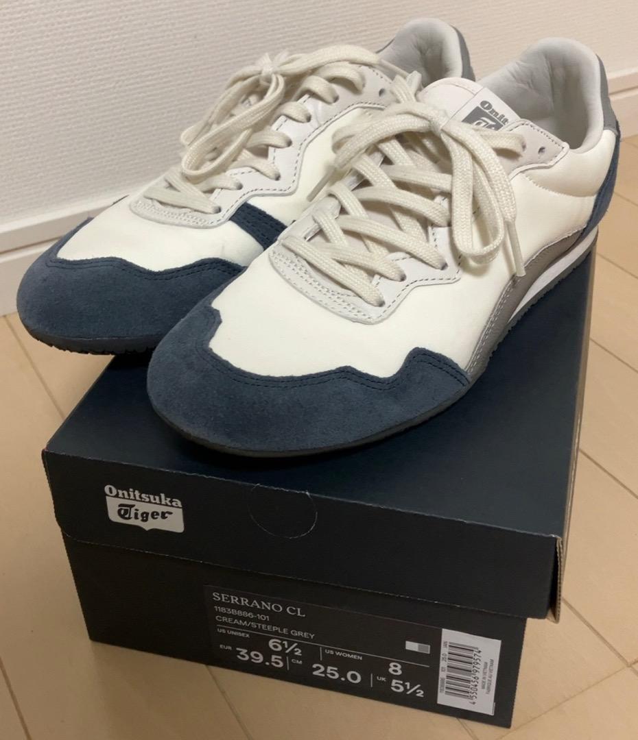 オニツカタイガー セラーノCL 25cm CREAM/STEEPLE GREY - メルカリ