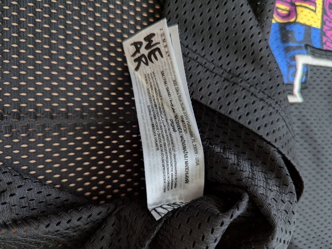 ZUMBA メッシュシャツ Zumba www.cosaga.com