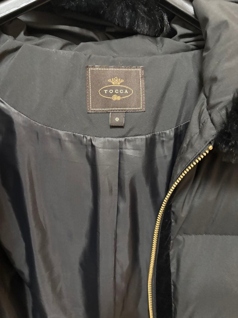 超美品】1月末まで☆今年発売☆数回着用のみ！TOCCAファー付きダウン