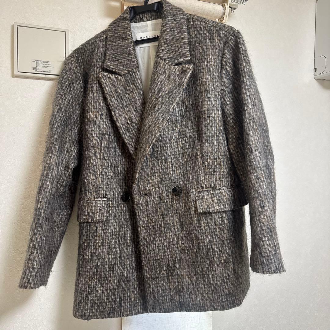 MACPHEE マカフィーモヘヤミックスシャギージャケットトゥモローランド