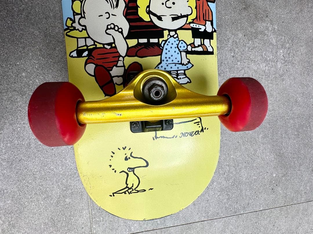 専用】101スケートボード スヌーピーチャールズマンソンブラウン