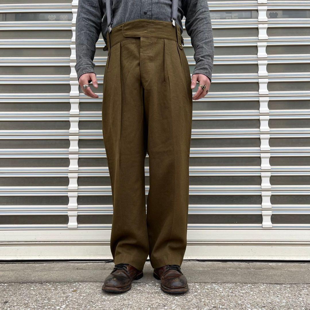 60s イギリス軍 ドレスパンツ No.2 スラックス トラウザーズ - メルカリ