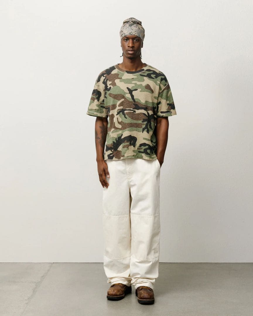 Stussy Pigment Dyed SS Thermal Camo - メルカリ