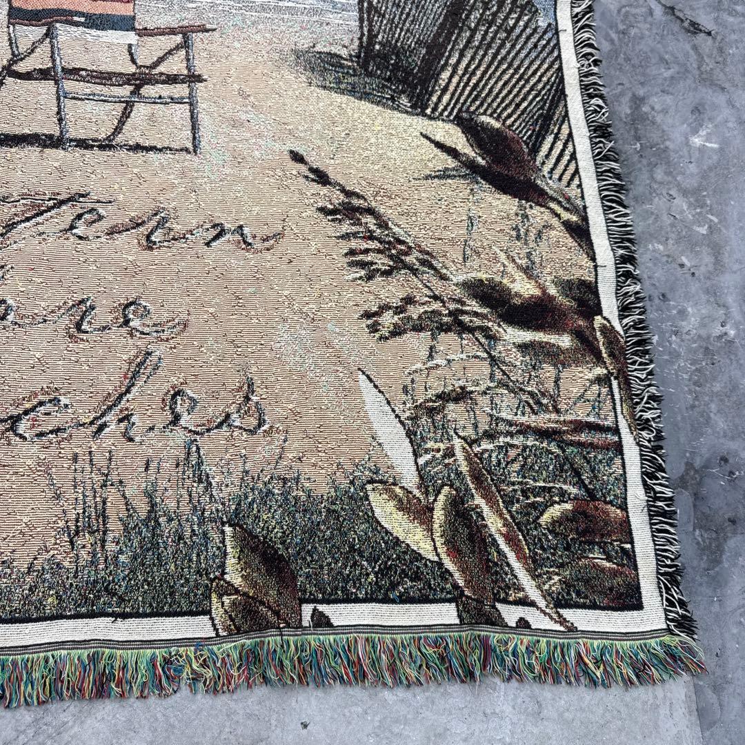 ビーチ マルチカバー ソファーカバー ヴィンテージラグ 160x130