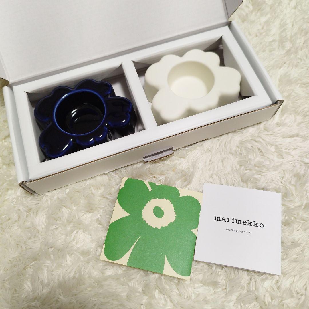 marimekko Unikko 60th キャンドルホルダー 2個セット marimekko（マリメッコ） キャンドルホルダー Unikko ウニッコ ティー