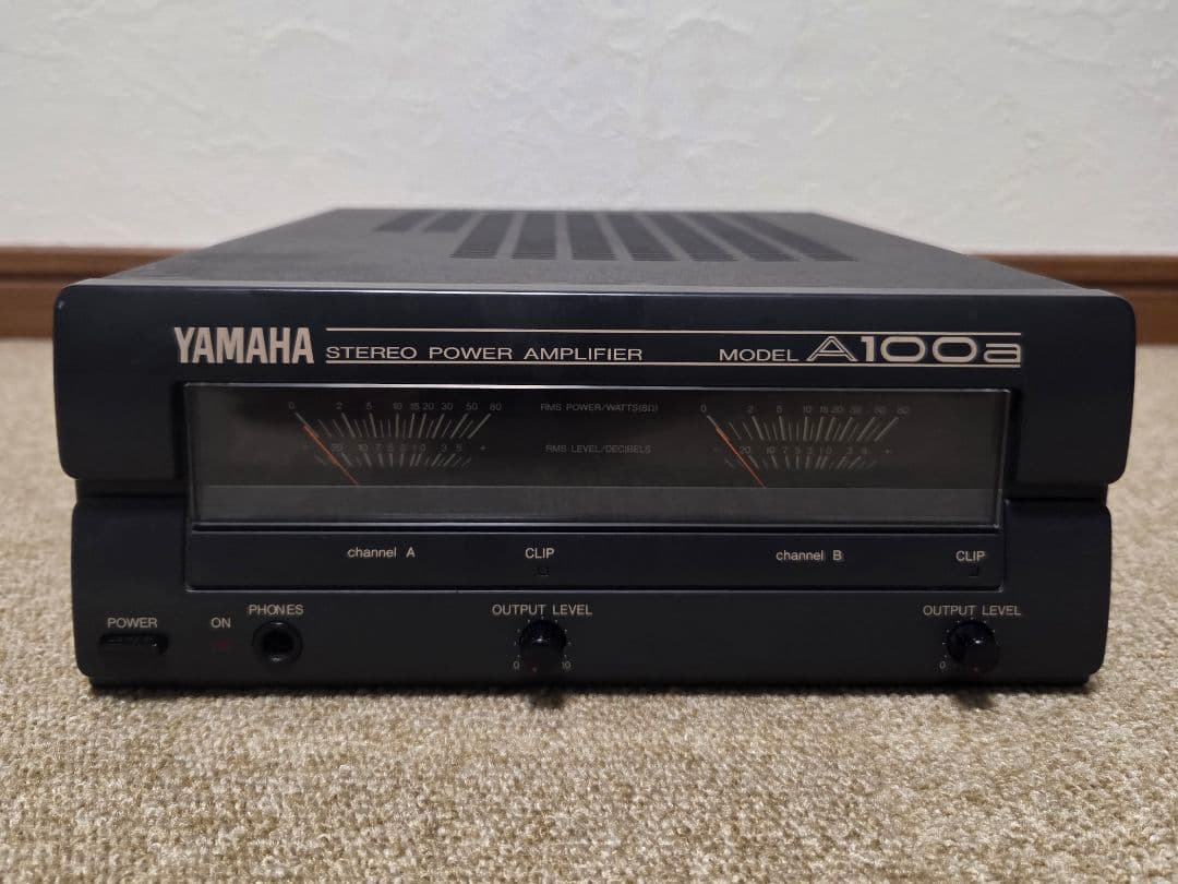 【希少】YAMAHA A100a パワーアンプ YAMAHA A100a 2ch Stereo Power Amplifier JAPAN | eBay