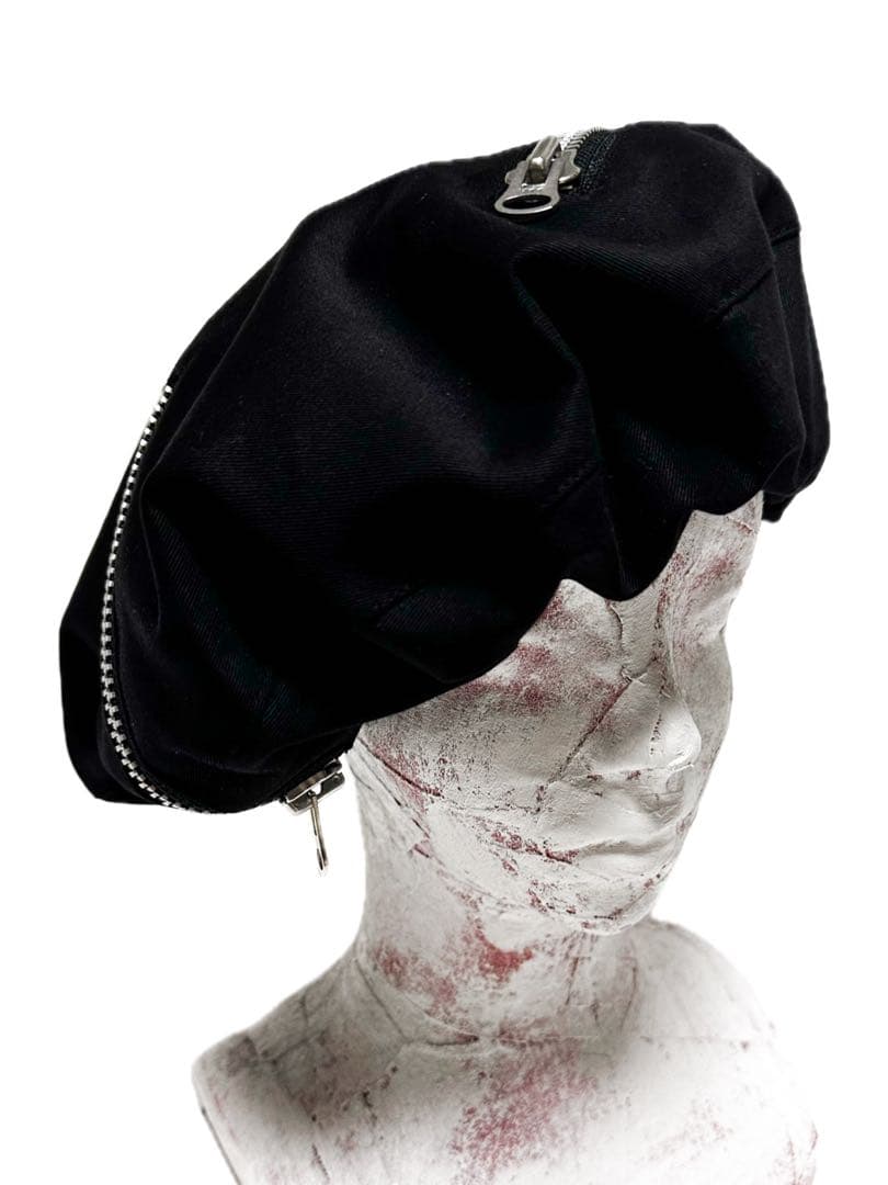 UNFINISHED ビッグファスナーダウンベレー帽25053 - メルカリ