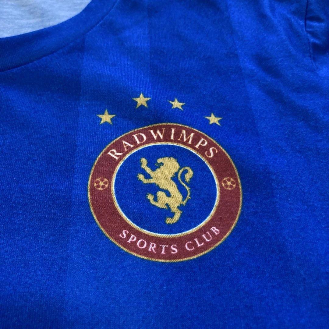 RADWIMPS サッカー ユニフォーム Tシャツ ブルー Mサイズ - メルカリ
