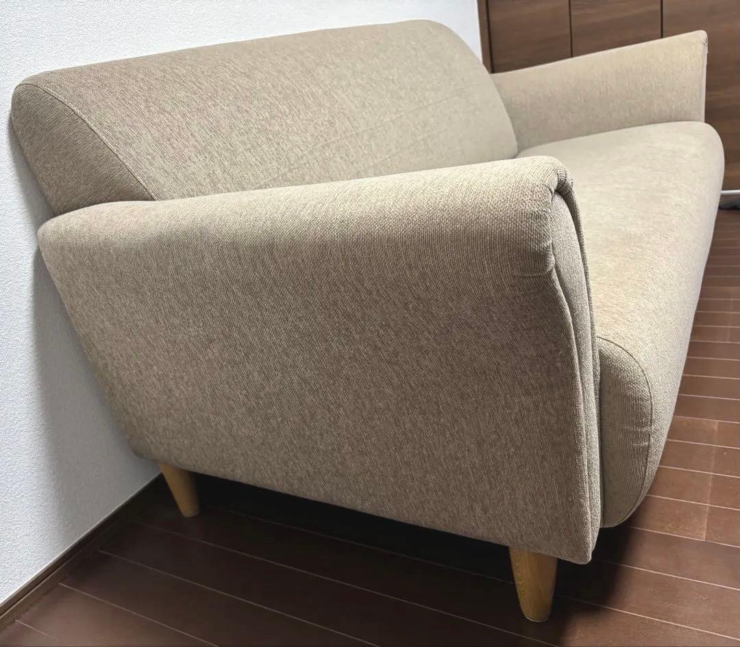 IDC大塚家具】北欧風2.5人掛けソファ 幅167cm 賃貸・マンション向き