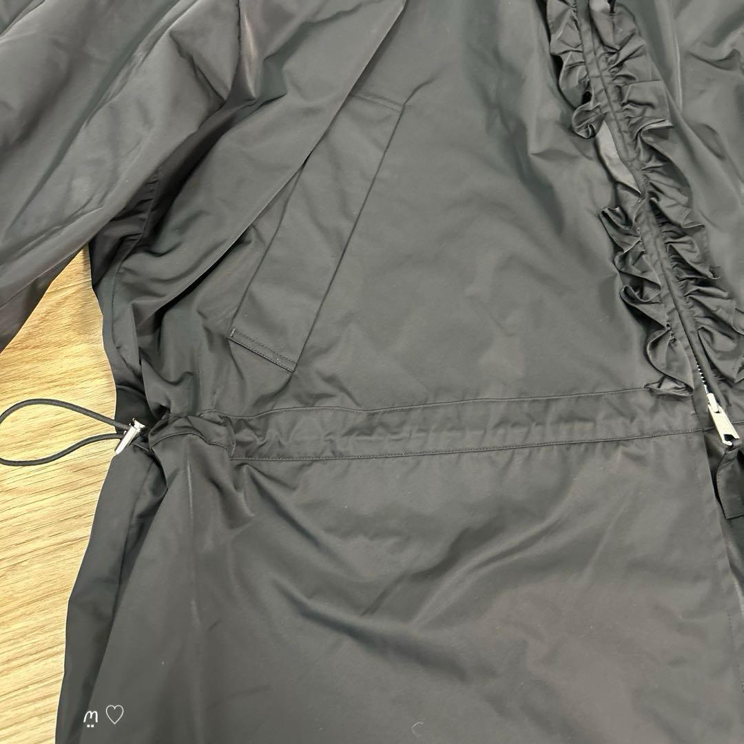 新品 今季新作 ENFOLDエンフォルド フリルブルゾン 36 2WAYコート