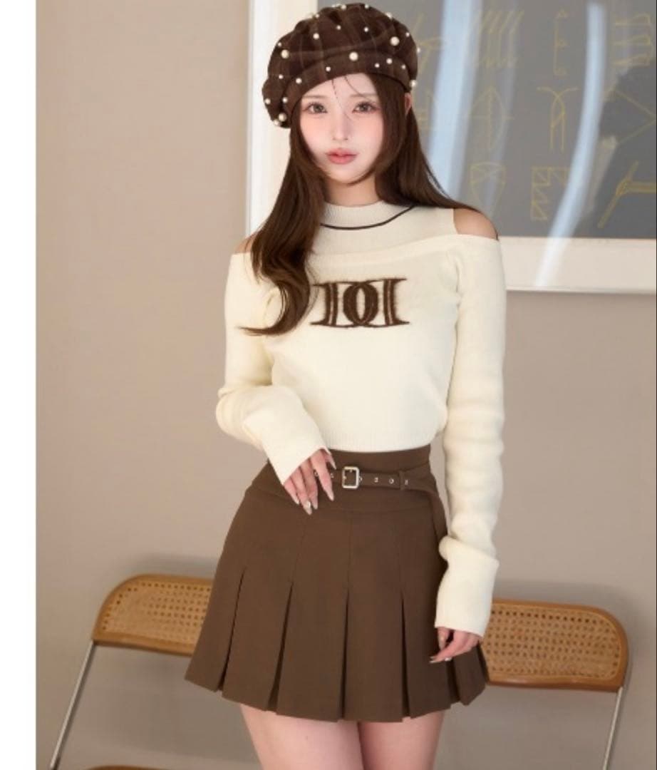 トップス darich フロントオープンリブニットトップス – Darich (ダーリッチ)