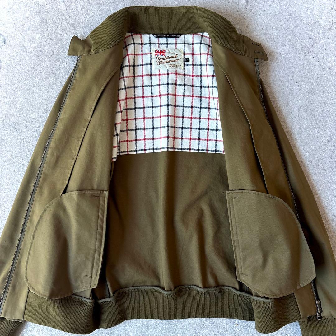 美品 トラディショナルウェザーウェア Lスウィングトップ ハリントン