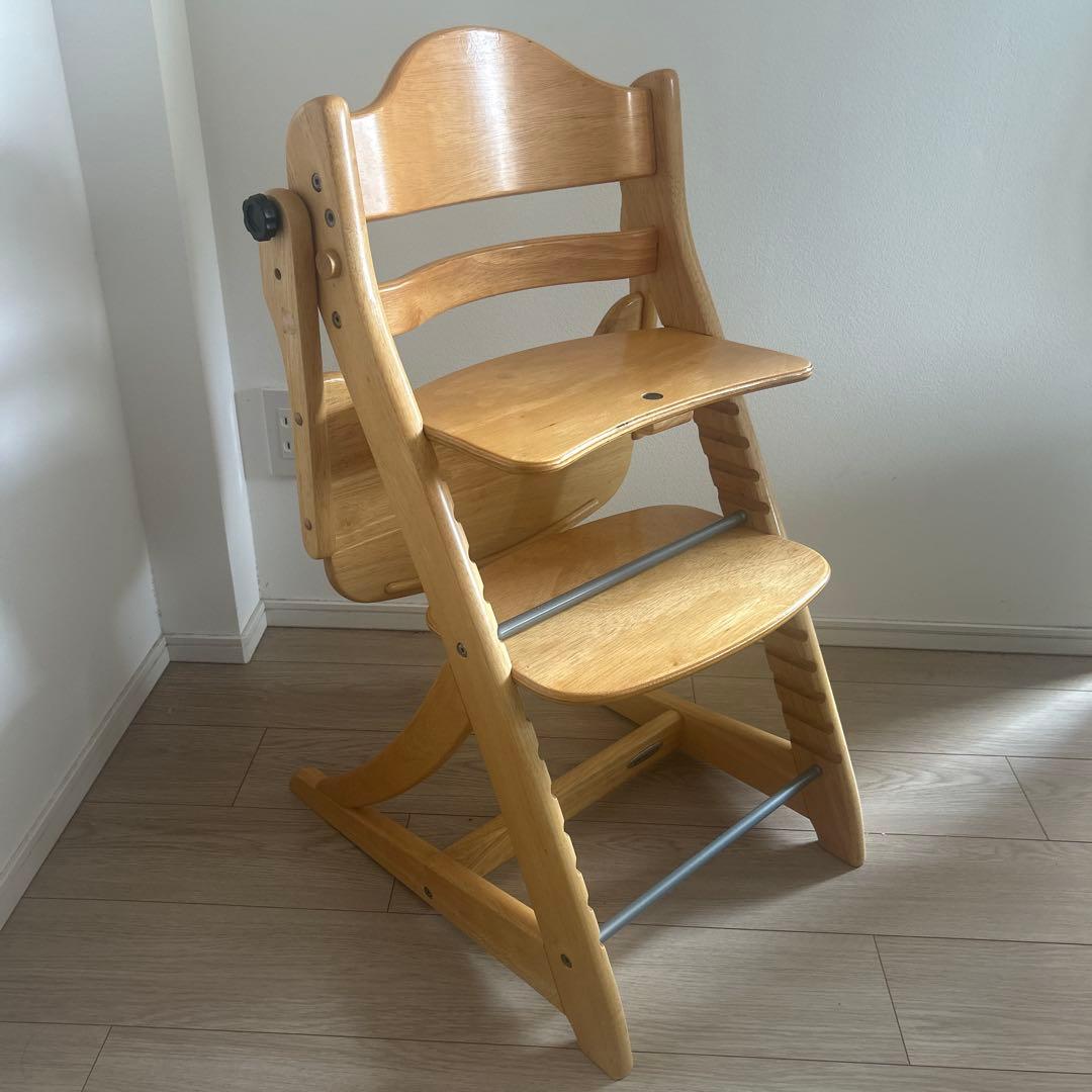 送料込！大和屋すくすくチェア ハイチェア 消毒済の通販はau PAY