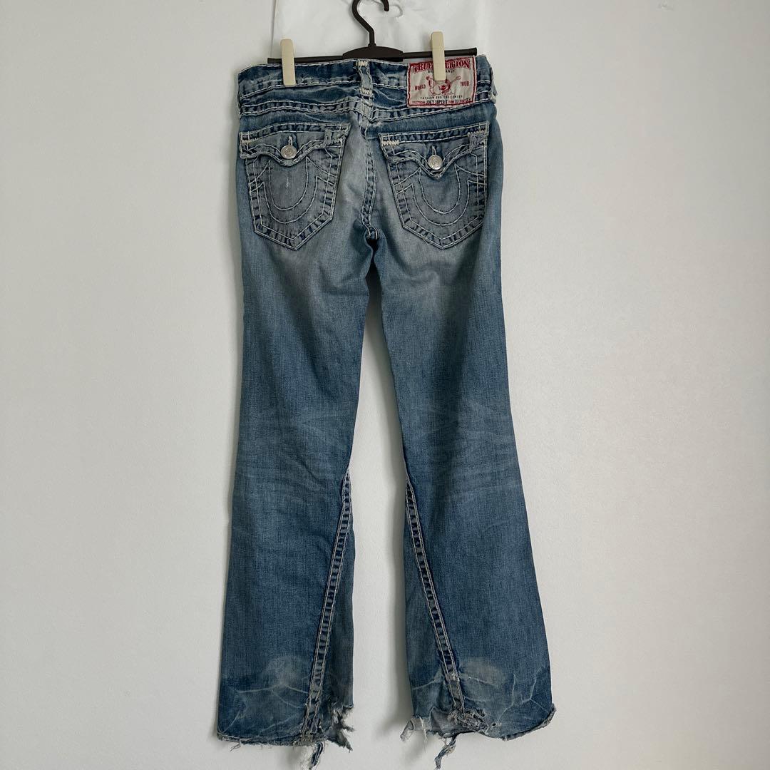true religion トゥルーレリジョン フレアデニム 31×33 - メルカリ