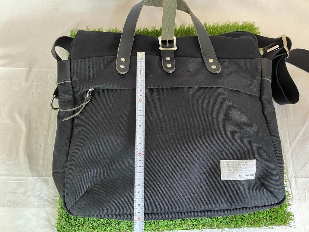 nanamica ブリーフケース 黒 日本製 CORDURA 期間限定値下げ] nanamica