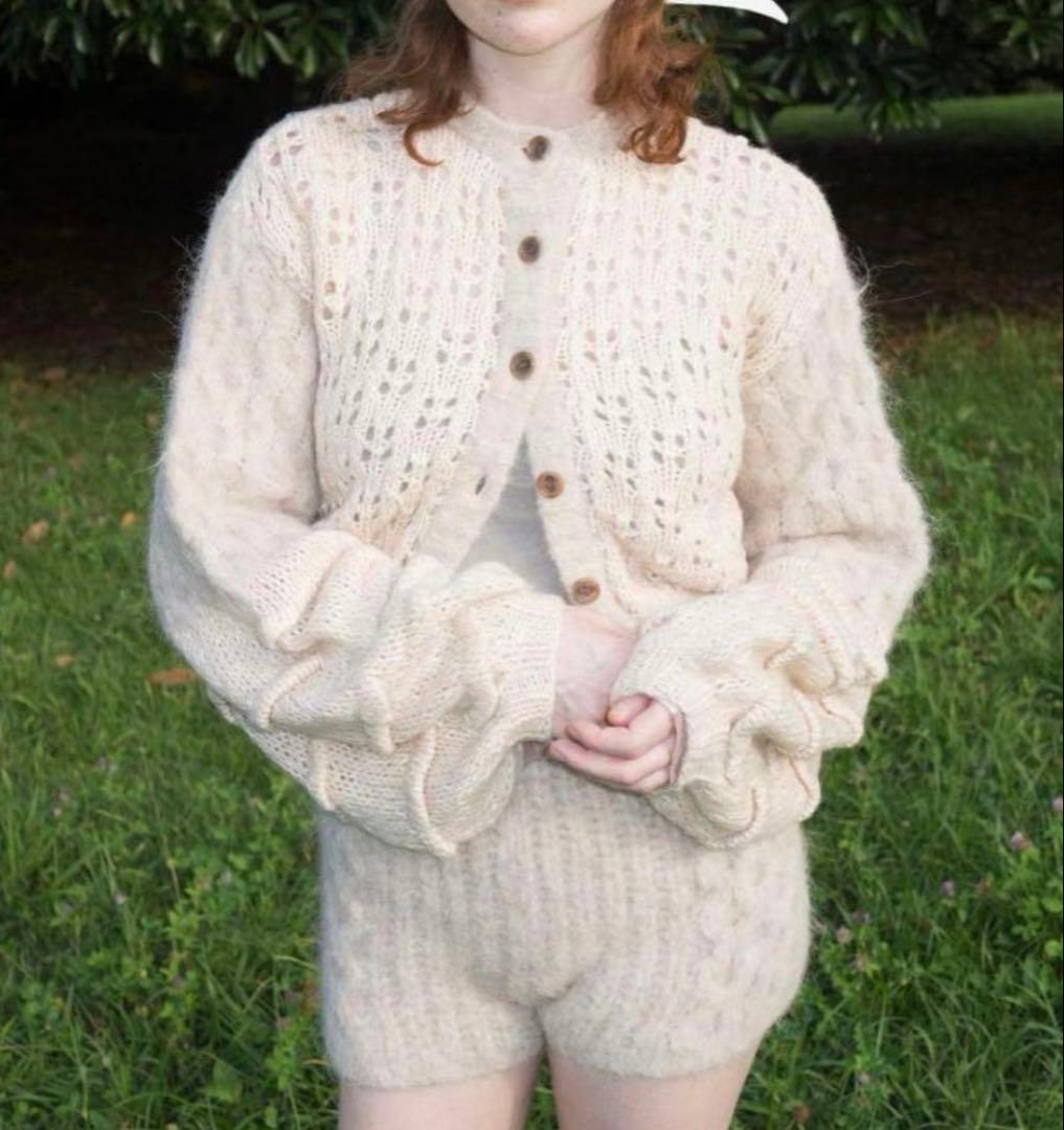 leinwande Mama's Patchwork Cardigan - メルカリ