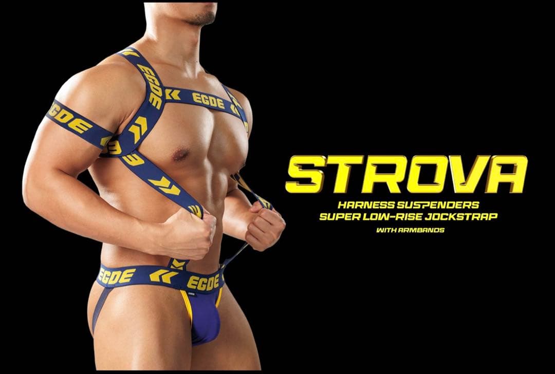 【3963】STROVA ハーネスsuspenders jockstrap