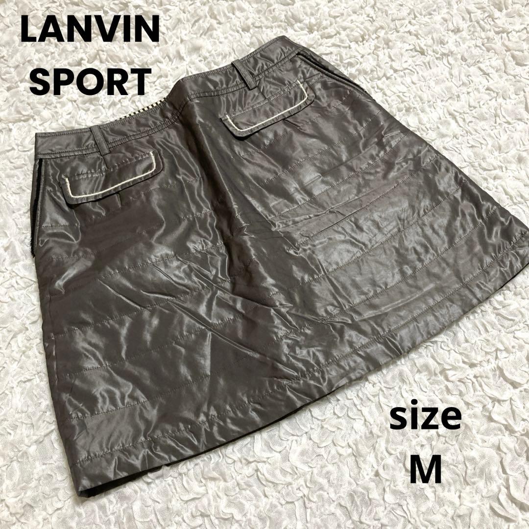 LANVIN SPORT】ランバンスポール ダウンスカート ロゴ ゴルフ M - メルカリ