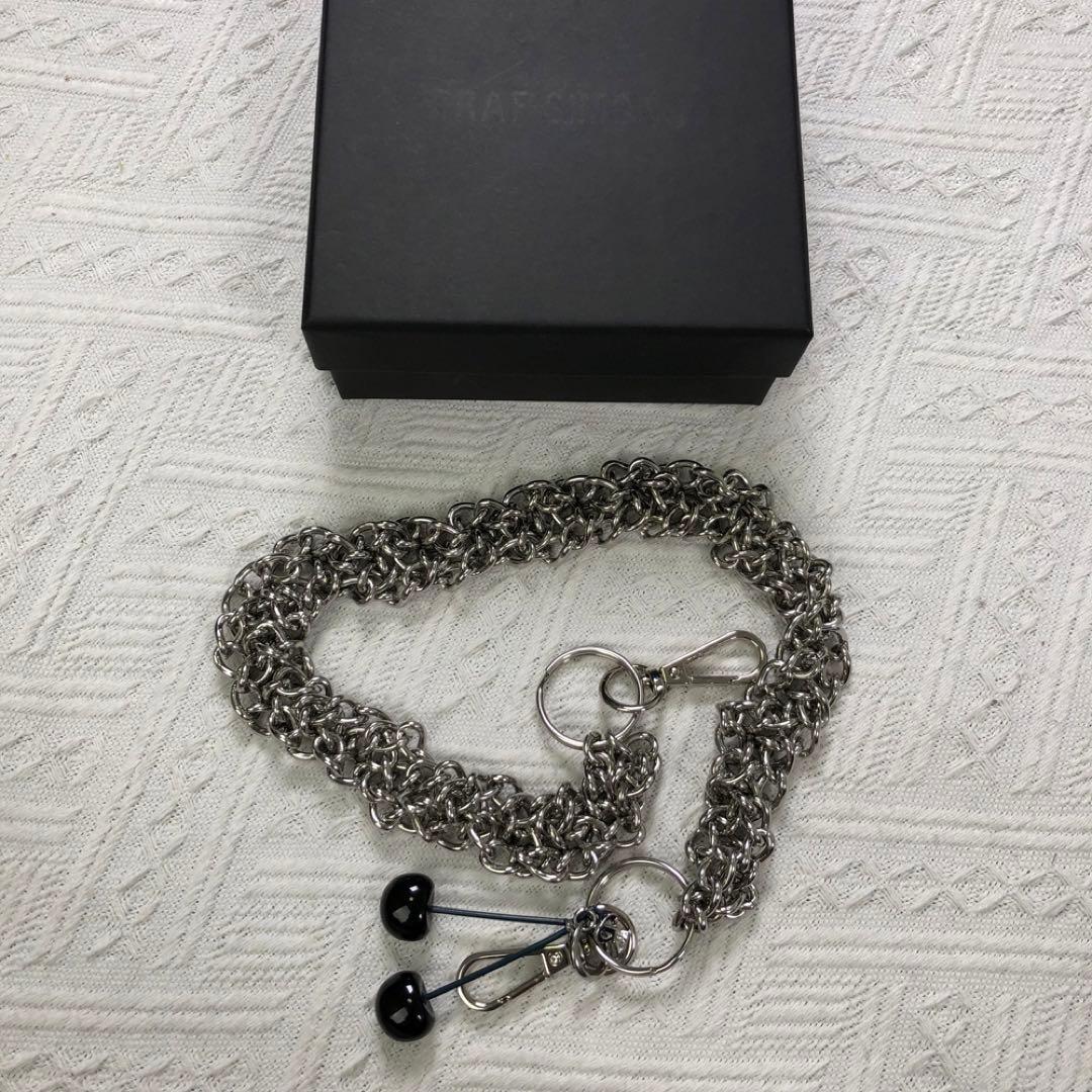 希少！RAF SIMONS ウォレットチェーン チェリー - メルカリ