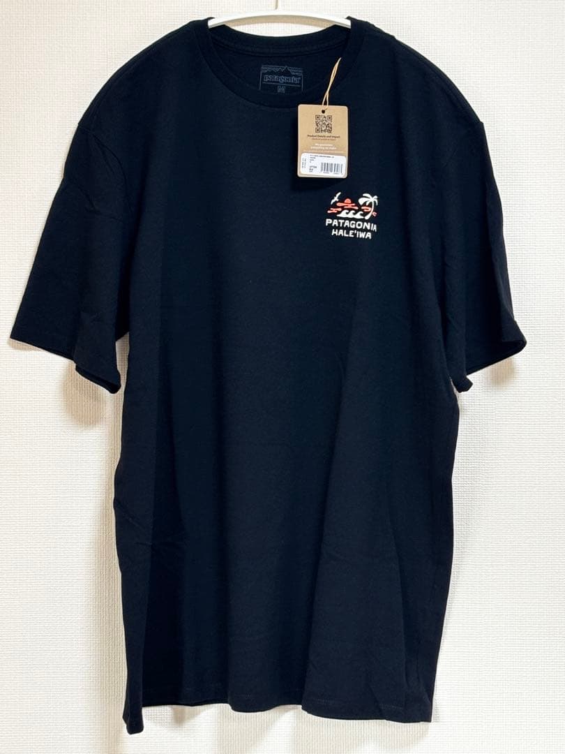 patagonia Hale'iwa 限定Tシャツ M ブラック Patagonia】【ハワイ限定】 希少 Patagonia HAWAII メンズ Tシャツ