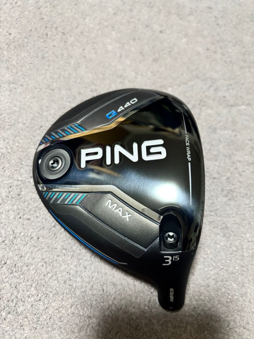 試打のみ PING G440max FW 3W 15° ヘッドのみ - メルカリ