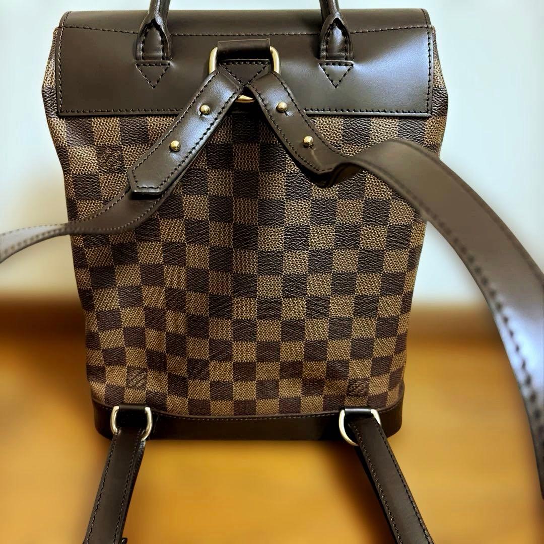 極美品】Louis Vuitton ルイヴィトン ソーホー リュック ダミエ - メルカリ