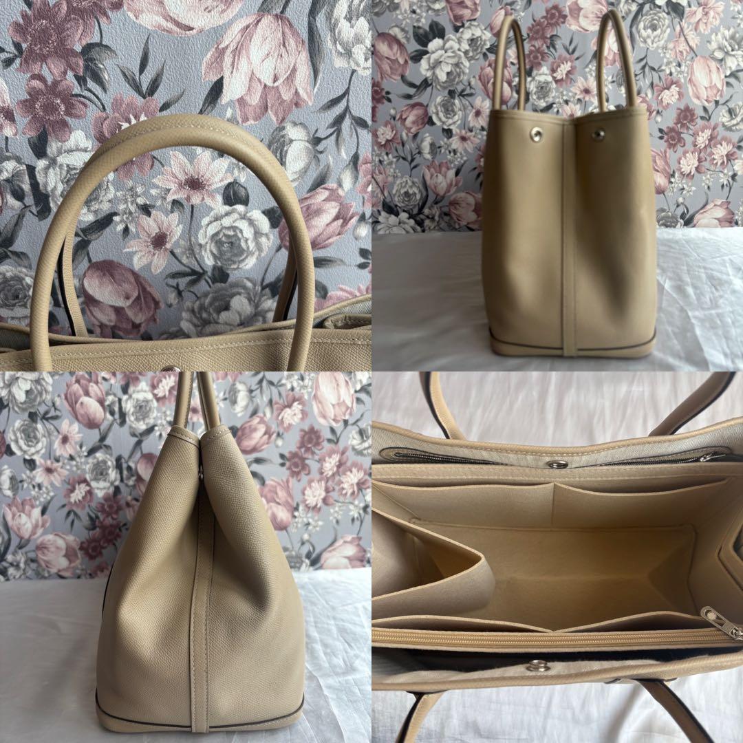 HERMES エルメス ガーデンパーティーPM エプソン C刻印 トレンチ