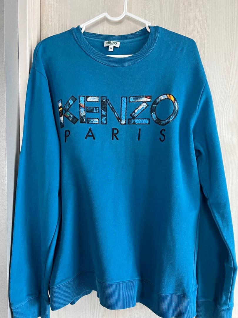 KENZO スウェット M 青 - メルカリ