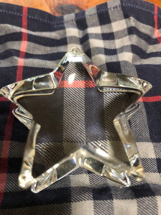 石島様専用バカラのスター型置物 - メルカリ