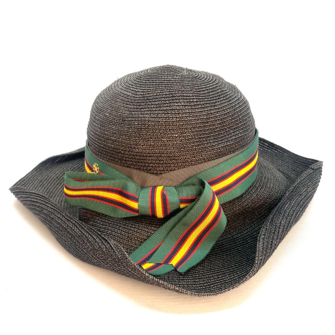 Y412-166 Vivienne Westwood 帽子 ストローハット - メルカリ