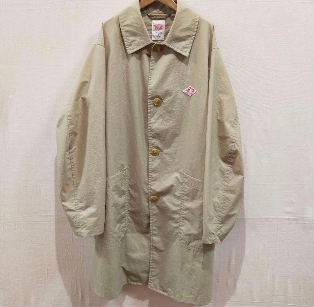 DANTON ナイロンタフタ ワークコート ステンカラーコート - メルカリ