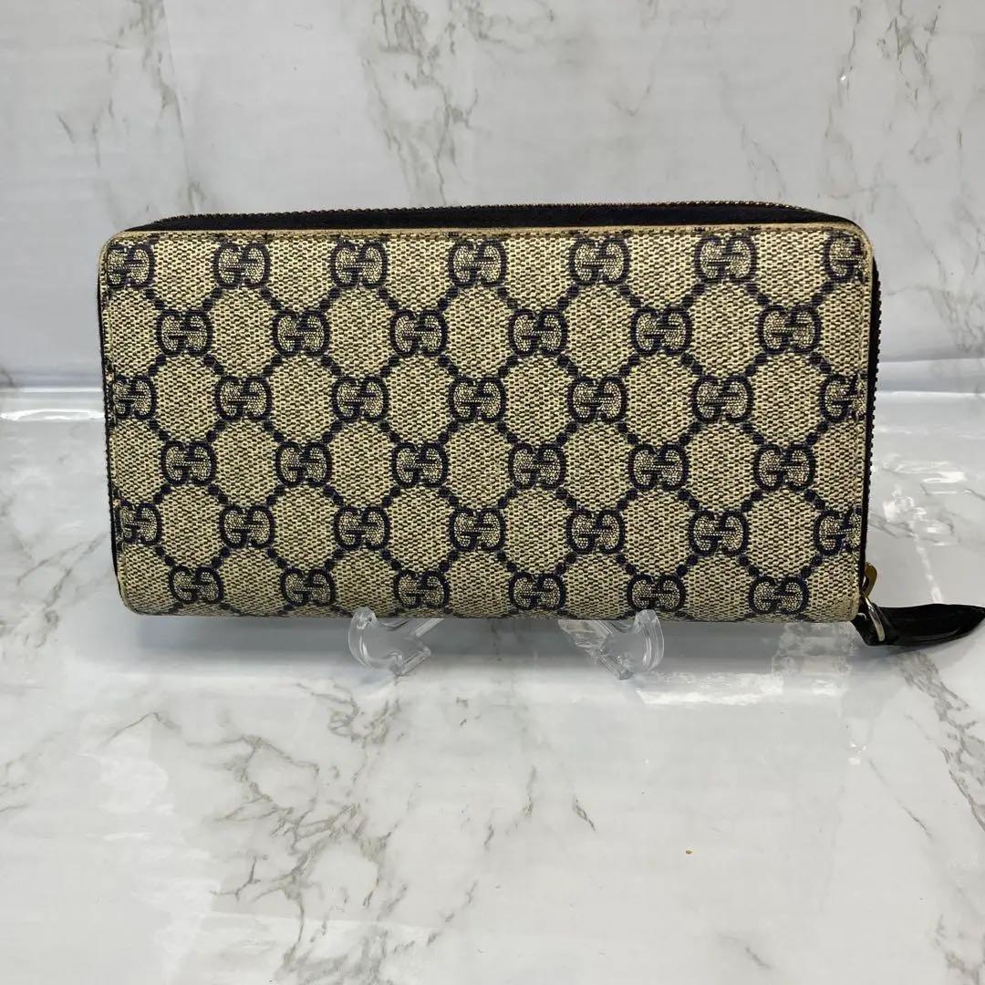 月末キャンペーン グッチ GG柄 スプリーム 長財布 - メルカリ