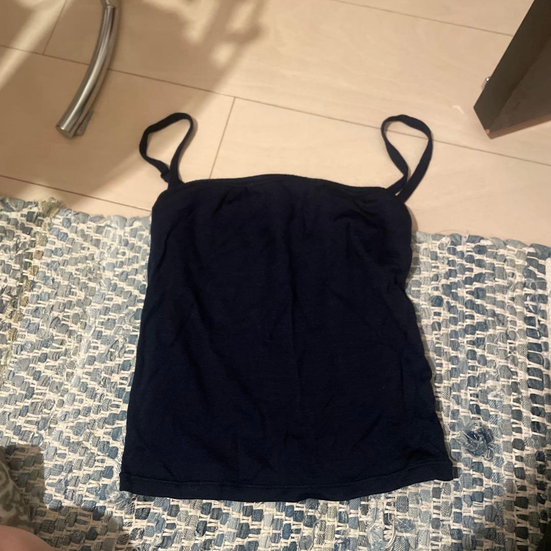 draw drawers 2way camisole キャミソール TALLサイズ 〕 【前後2WAY】アルビ二スタスムース キャミソール（34