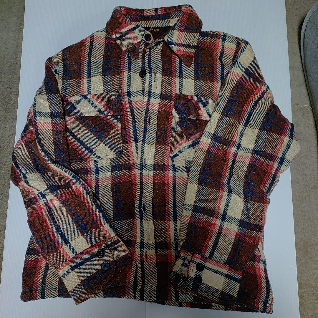 は*ん様 A BATHING APE CPOジャケット ラブジェネジャケット1s - メルカリ